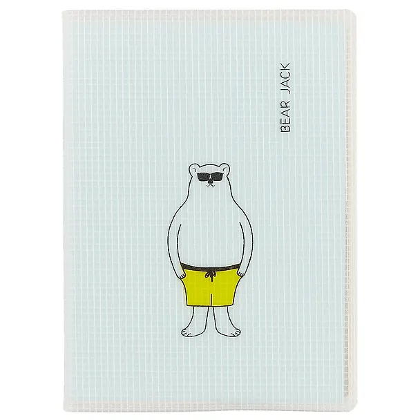Записная книжка «Bear Jack» А6+, 128 листов, Asac 243321 — 6