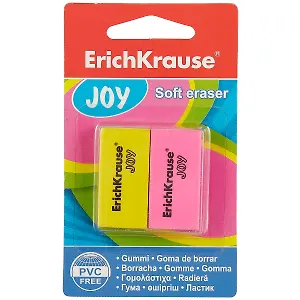 Ластик «Joy», Erich Krause, 2 штуки