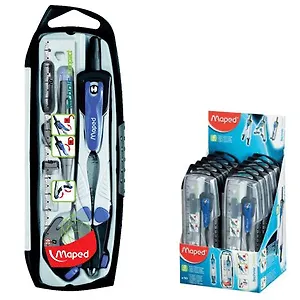 Готовальня Maped, Technic Compact, 5 предметов, футляре