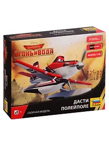 Сборная модель ЗВЕЗДА, Серия Disney/Дисней Самолеты Огонь и вода Дасти полейполе 1:100 2075""