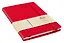 Книга для записей А5 96л кл. "Joy Book. Очень красный" иск.кожа, тонир.блок, скругл.углы, ляссе, резинка, карман на задн.форзаце — 3003582 — 2
