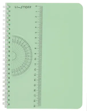 Тетрадь в клетку Listoff, "Мятная тетрадь", А5, 80 листов 3010902