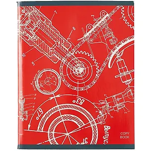 Тетрадь в клетку Listoff, "Чертежи", 96 листов, в ассортименте 259603