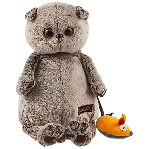 Игрушка мягкая Budi Basa, Басик и мышка 30см