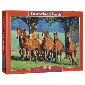 ЧГ:2248280 Пазл 1500 С-150748 Лошади (Castorland)
