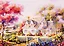 Набор для творчества, Рыжий Кот Алмазная мозаика (класс.) Красивый дом с садом 30х40 см, 32цв. ST951 — 2778981 — 3