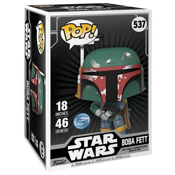 Фигурка Funko POP! Star Wars Boba Fett (Exc) 18 (537) (Fun65045) 3123334 — 3