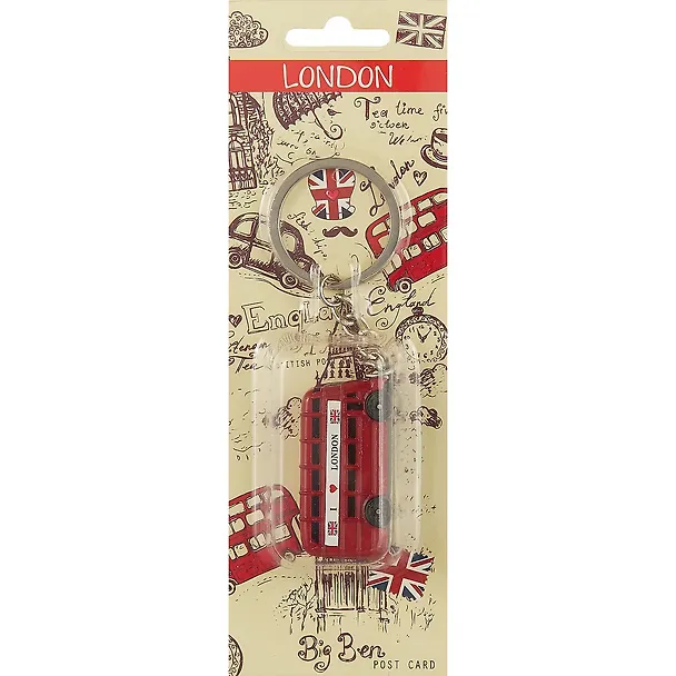 Брелок Автобус (London) (металл) (4см) 2725302 — 2