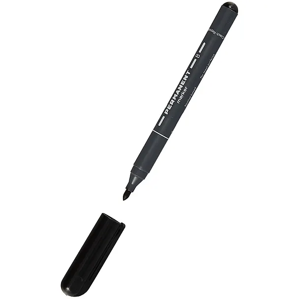 Маркер перманентный Centropen, черный 2 мм 261371 — 2