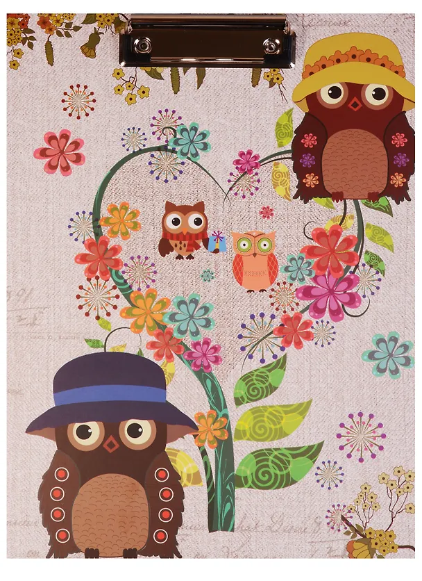 Планшет «Owls», А5, картон, в ассортименте 242219 — 2