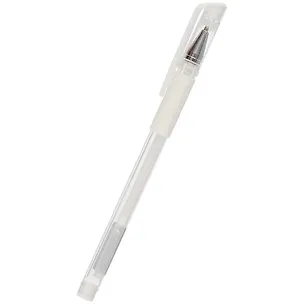 Ручка гелевая GoodMark, белая 0,5 мм 251656