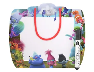 Доска для рисования, маркерная , Тролли, 21,5*30см + маркер Centrum 329585