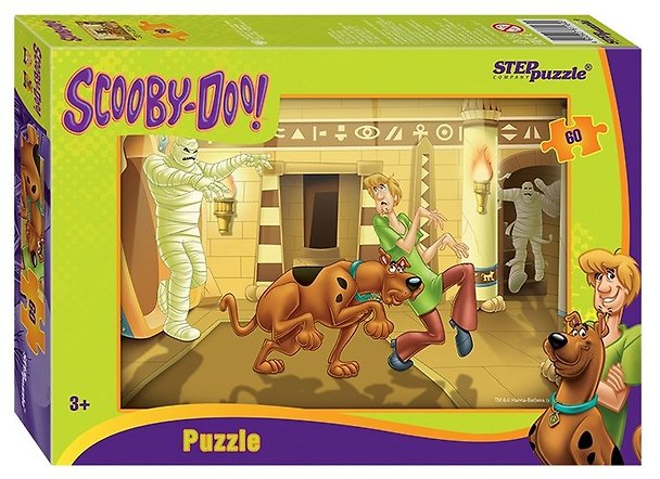 Пазл Скуби-ду Step puzzle 60эл.,23*33см. 81164 338449 — 1