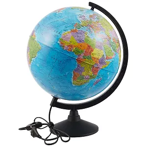 Глобус политический, подсветка, диаметр 32 см