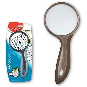 Лупа Maped Ergo Logic д=75мм. 3-х крат. в блистере 0393007