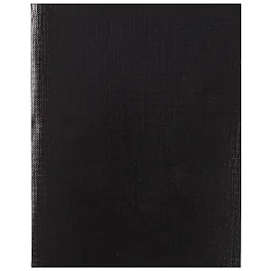 Тетрадь в клетку Hatber, "Metallic Черная", 96 листов