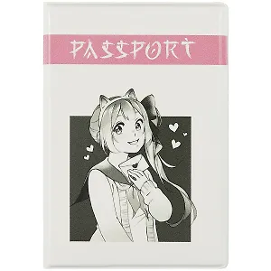 Обложка для паспорта Аниме Девушка с письмом (Сёдзё) (ПВХ бокс)
