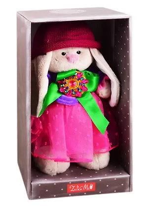 Игрушка мягкая Budi Basa, Зайка Ми Карминовый топаз (малый) StS-416 2822623
