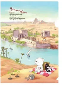 Уголок А4 Comix TRAVELLING Египет