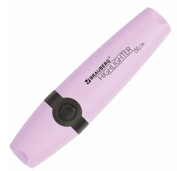 Текстовыделитель Brauberg, Delta Pastel, лавандовый 1-5 мм 2937342 — 1