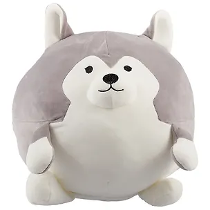 Мягкая игрушка Хаски в форме шара (48х28) 2640257