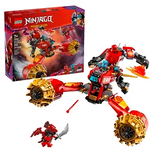 71830 Конструктор детский LEGO Ninjago Штормовой мотоцикл для робота Кая, 333 деталей, возраст 7+