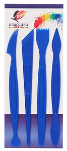 Стеки, 4 штуки "Классика" для пластилина, Луч