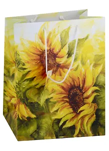 Пакет Феникс Бумажный Подсолнухи 26*32,4*12,7см 40854