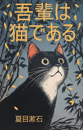 Книга Wagahai wa neko de aru = Ваш покорный слуга кот (Сосэки Нацумэ)
