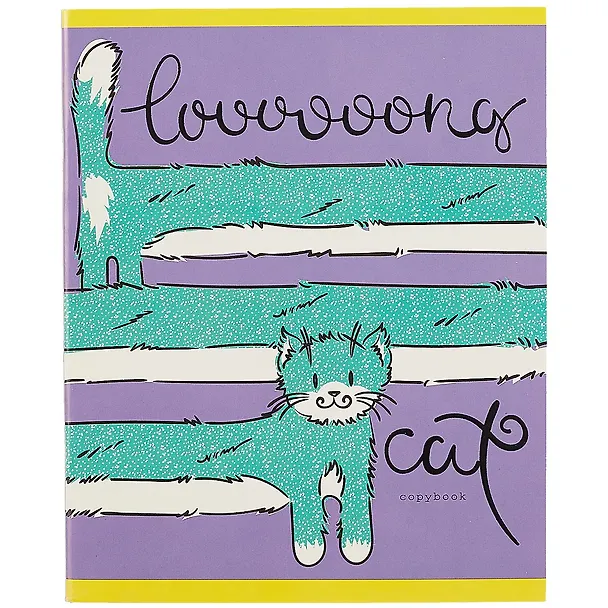 Тетрадь общая «Кототакса», 48 листов в клетку, A5, в ассортименте - Unnika 253626 — 5