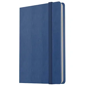 Записная книжка А7 80л лин. "Joy Book. Спелая голубика" иск.кожа, тонир.блок, скругл.углы, ляссе, резинка, карман на задн.форзаце