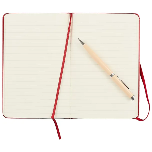 Записная книжка «Classic Medium» А6+, 120 листов в линейку, красная, Moleskine 251294 — 3