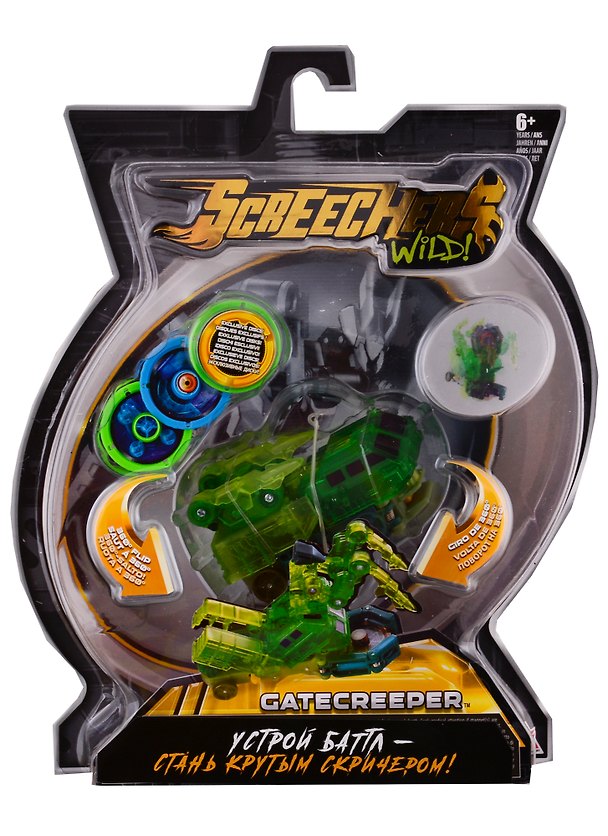 Игрушка, Машинка-трансформер "Дикие Скричеры: Гейткрипер л2 ТМ Screechers Wild" 34826 2722344 — 1