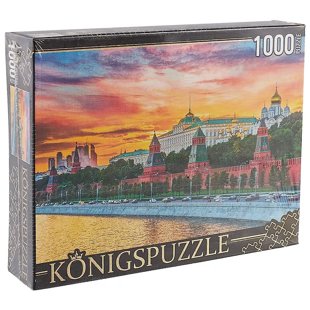 Пазл 1000 Konigspuzzle Россия Московский Кремль (ГИК1000-8227) (коробка) 2640680 — 2