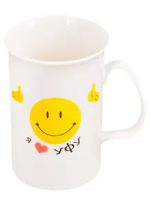 Кружка Уфа-Смайл (фарфор) (300мл) (112411-У)