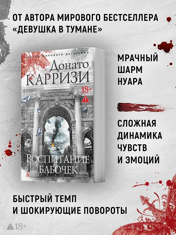 Книга Воспитание бабочек (Донато Карризи) — 7