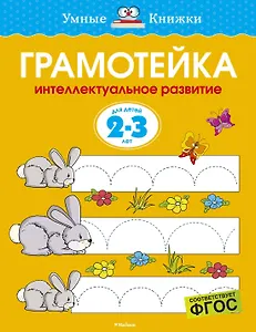 Грамотейка. Интеллектуальное развитие детей 2-3 лет