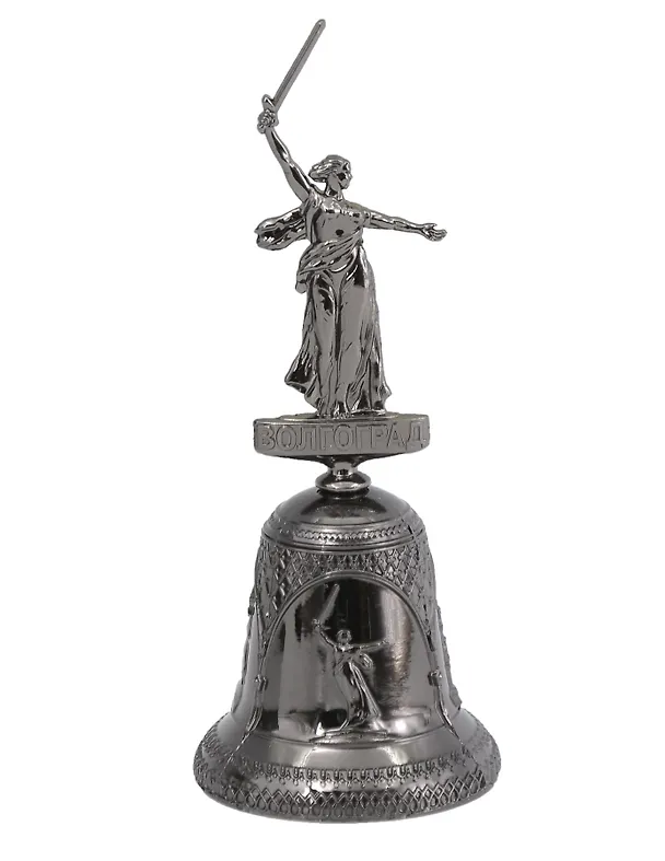 Колокол Волгоград.Родина-Мать (верх-фигурка-039 цв.черн.жемчуг) 2955308 — 1