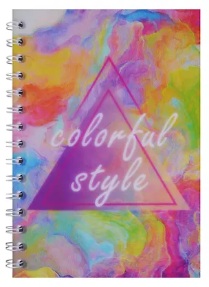 Тетрадь в клетку Hai Bin, Colorful style, 80 листов, в ассортименте 245087