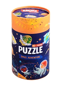 Игровой набор  MON Космическое приключение: пазл 40 эл. и карточки с заданиями