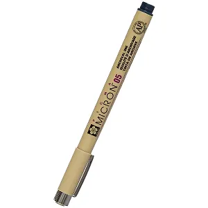 Ручка капиллярная Pigma Micron 0.45мм Иссиня-черный, Sakura