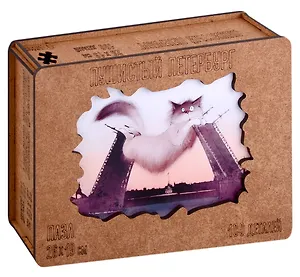 Пазл Фигурный "Пушистый Петербург", 100 деталей