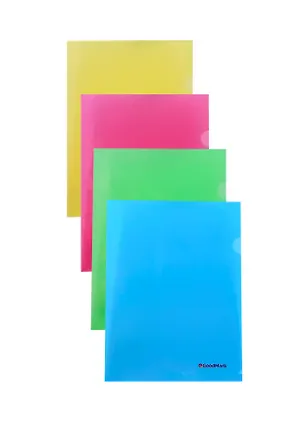 Папка-уголок А4, 200 мкм, в ассортименте, GoodMark 3064505