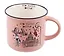 Кружка фарфор матовая 180мл Это Питер, детка, розовая — 3104646 — 1