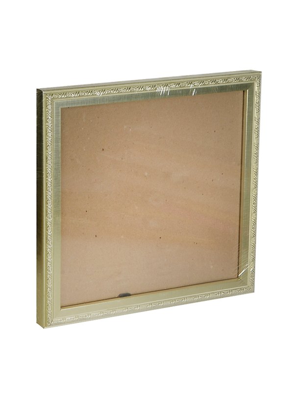 Рамка пластик 25*25 "Rosa" серебряная, 100 рамок 226624 — 1
