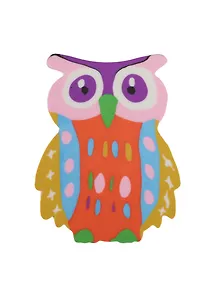 Ластик "Сова",  инд. упаковка