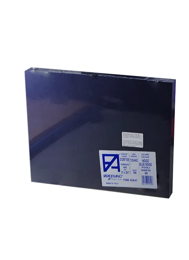 Бумага для пастели А4 "Tiziano" 160г/м2 №39 индиго, Fabriano 219209 — 1