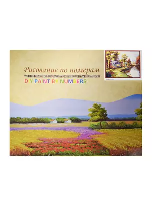 Набор для раскрашивания по номерам (G122) (7703678) (40х50см) (коробка) — 2483378 — 1