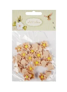 Цветы жасмина (B884)  в пакете, 25 шт,  латте (11-08631-48)