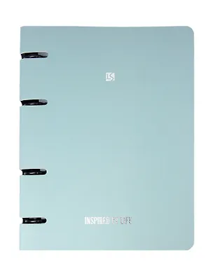 Тетрадь  120 листов, клетка, "Floreale. Smoky Sky" на кольцах 3090743